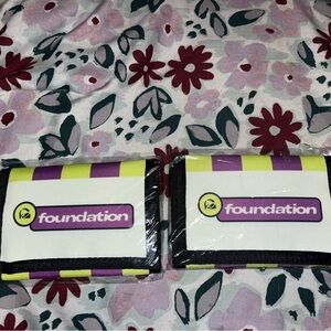 Tacobell Foundation Striped Wallets